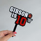 Personalised basketball cake topper