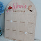 12 month photo board - Fairy/mushroom