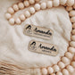 Wooden name badge