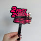 2 fast 2 curious cake topper