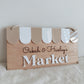 Kids market sign