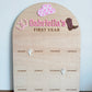 12 month photo board - Cowgirl