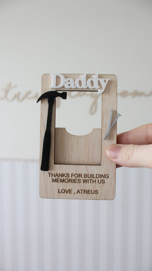 Father’s Day photo frame magnets