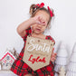 Santa stop here sign
