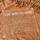 Name tracing board