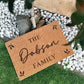 Personalised door mat