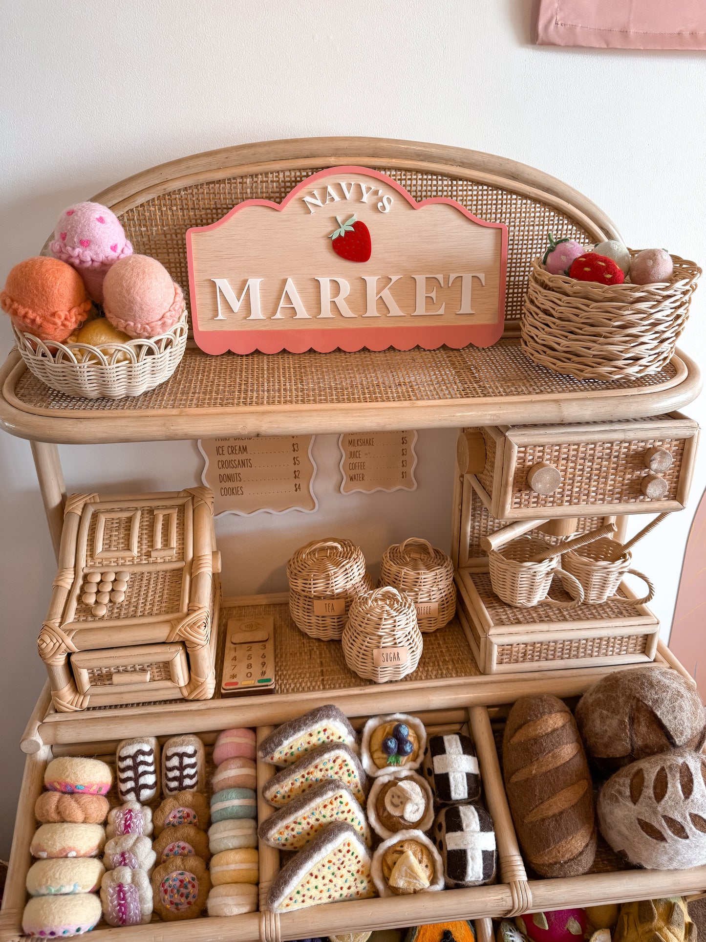 Market Boutique Play Space Sign