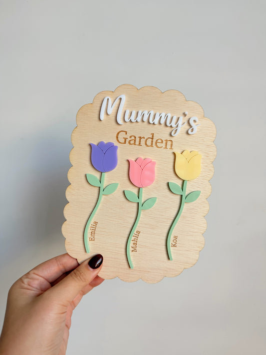 Mummy’s garden