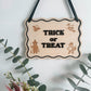 Trick or Treat sign