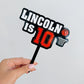 Personalised basketball cake topper