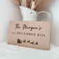 1st of December box plaque