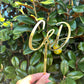 Mirror cake topper