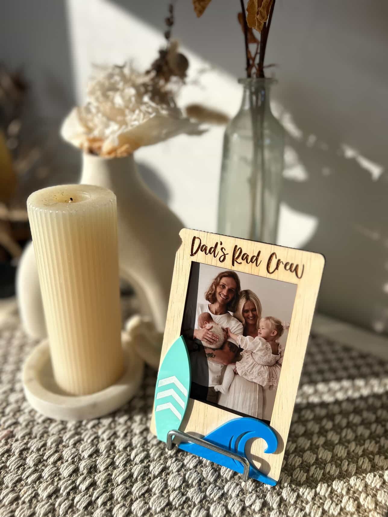 Father’s Day photo frame magnets