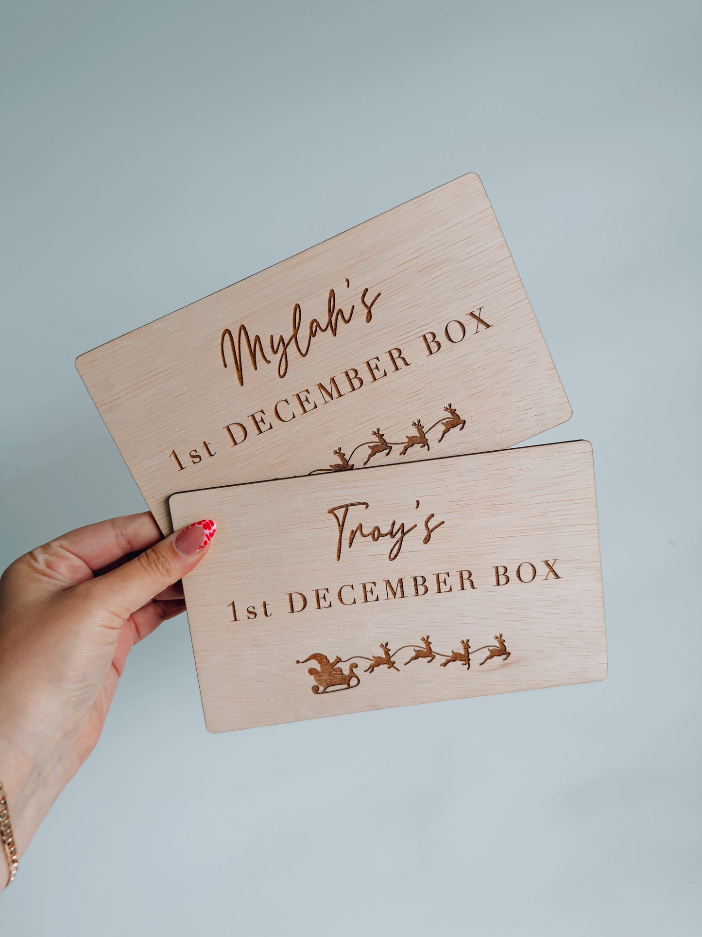 1st of December box plaque