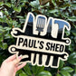 Shed sign