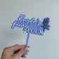Fairy first cake topper