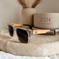 Zen Haven Sunglasses - clear rim