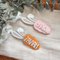 Easter personalised basket tag