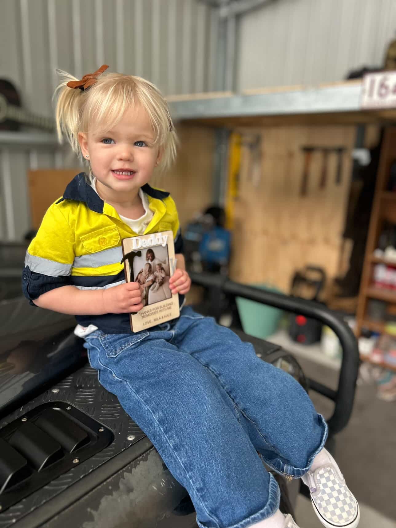Father’s Day photo frame magnets