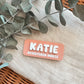 Acrylic name badge
