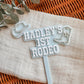 First rodeo cake topper