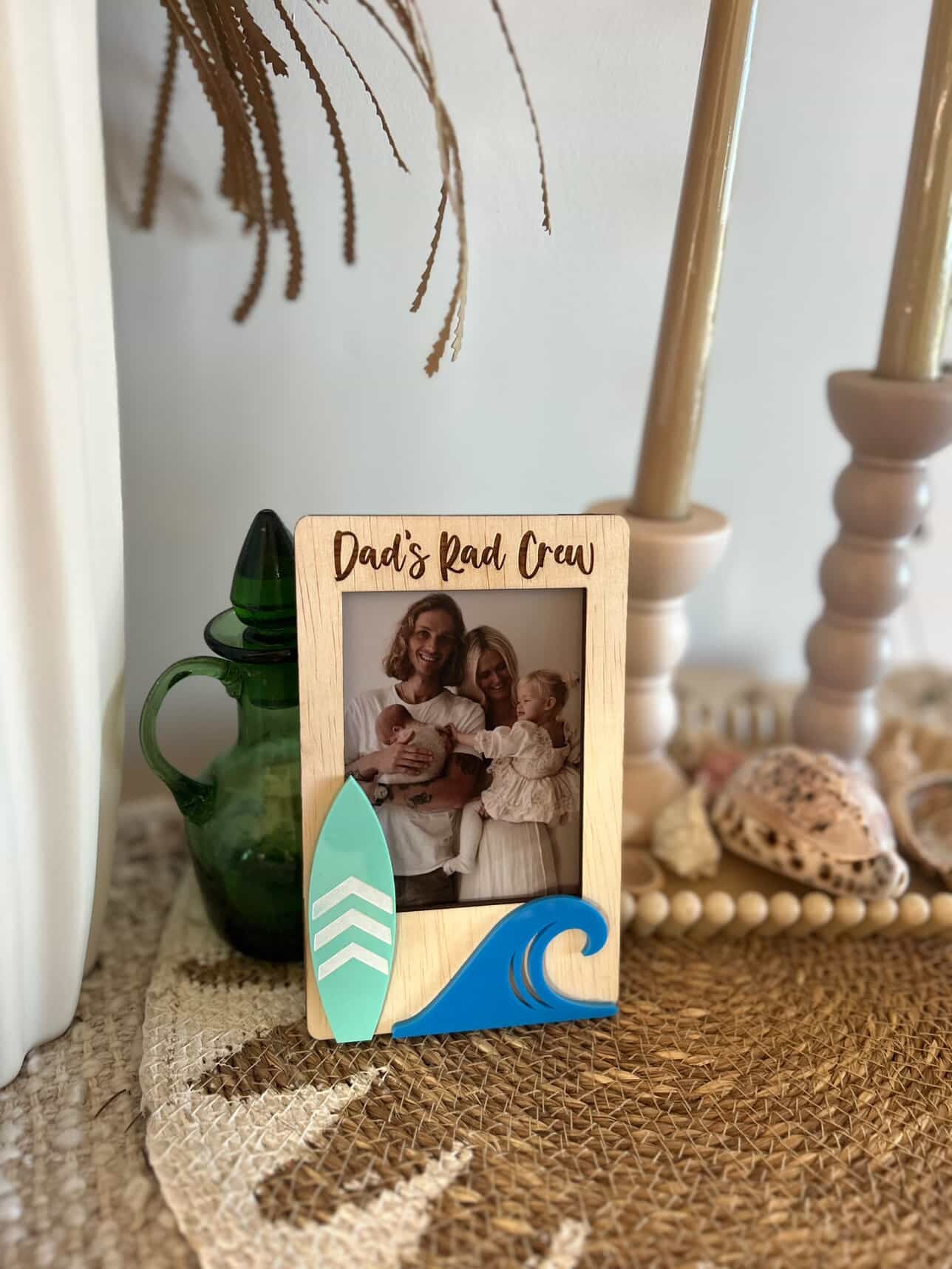 Father’s Day photo frame magnets