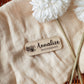 Wooden name badge