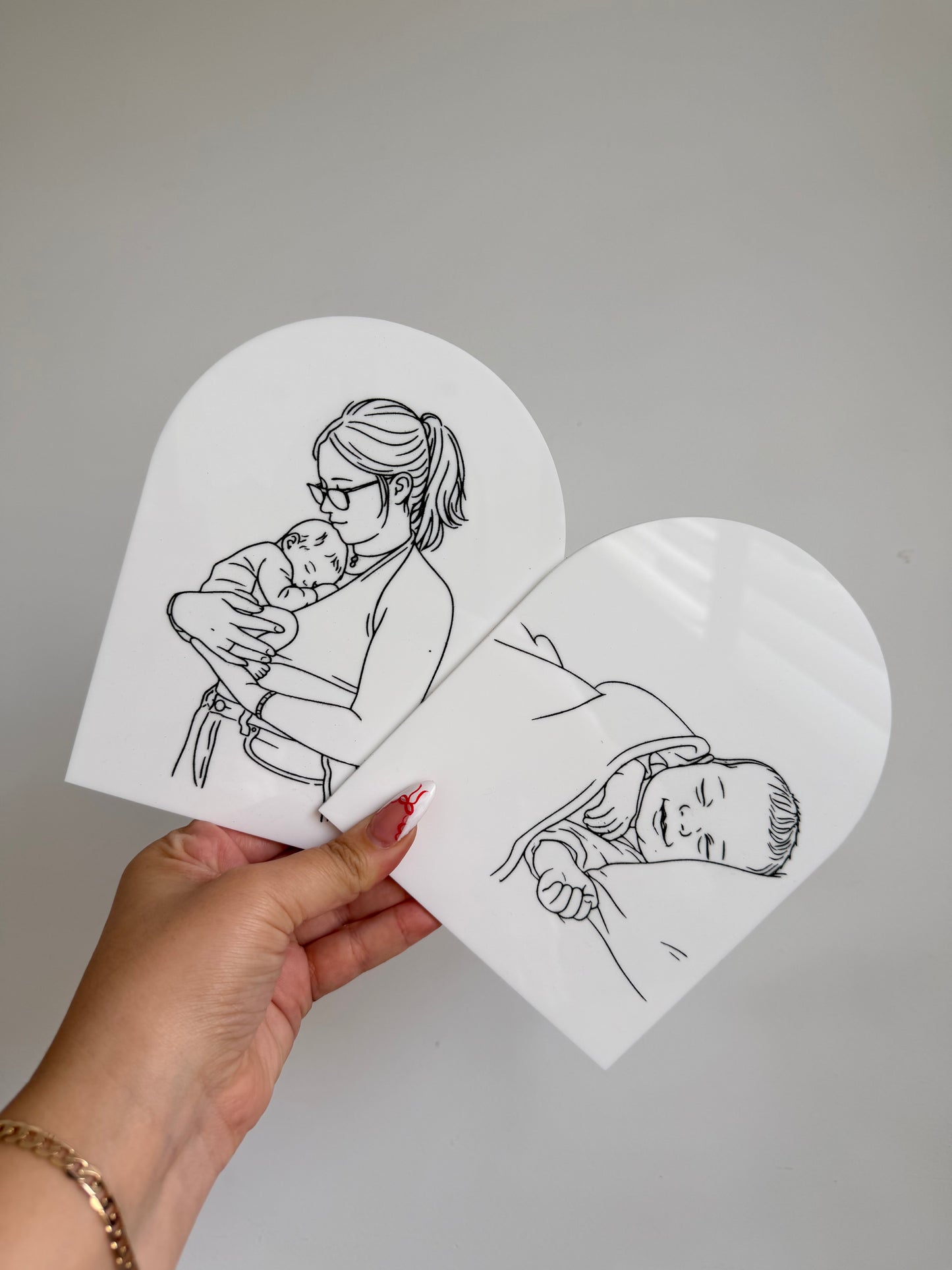 Line art portraits
