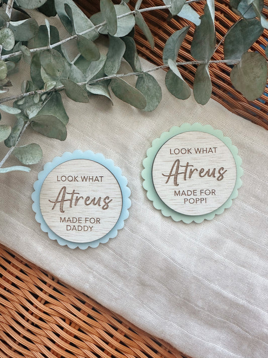 Fathers Day fridge magnet
