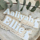 Rabbit Easter plaque
