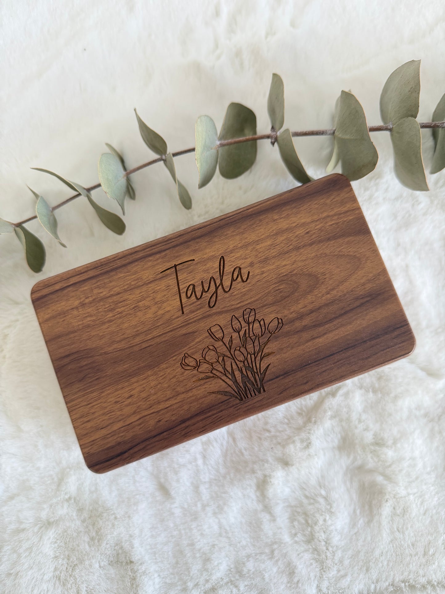 Personalised jewellery box