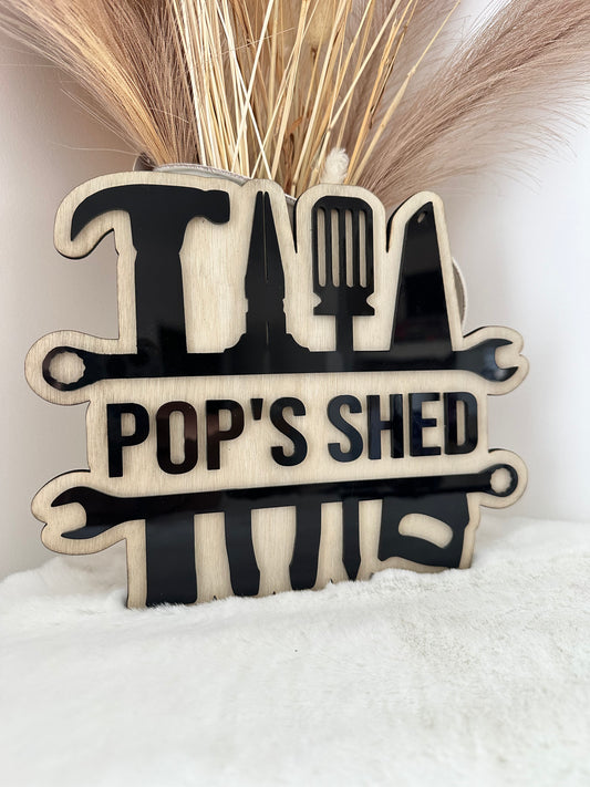 Shed sign
