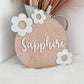 Flower name sign