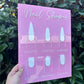Nail shape signage