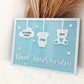 Baby birth details keepsake plaque