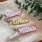 Star personalised bag tag - Girl