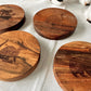 Aussie animals wooden coasters - Set of 4