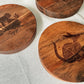 Aussie animals wooden coasters - Set of 4